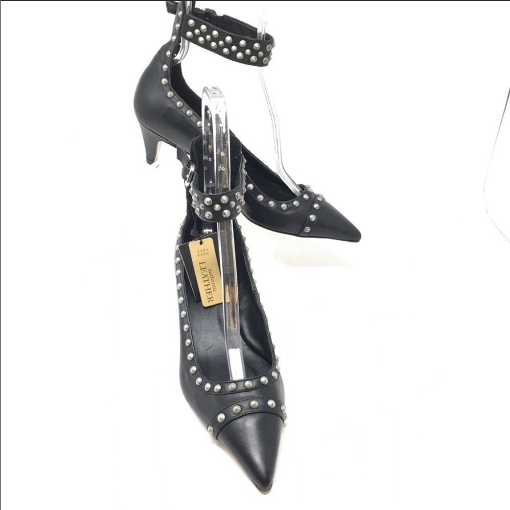 Zara studded heals